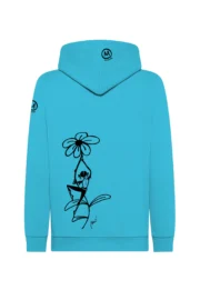 felpa arrampicata uomo donna unisex - turchese CARLA NAVAJO MONVIC