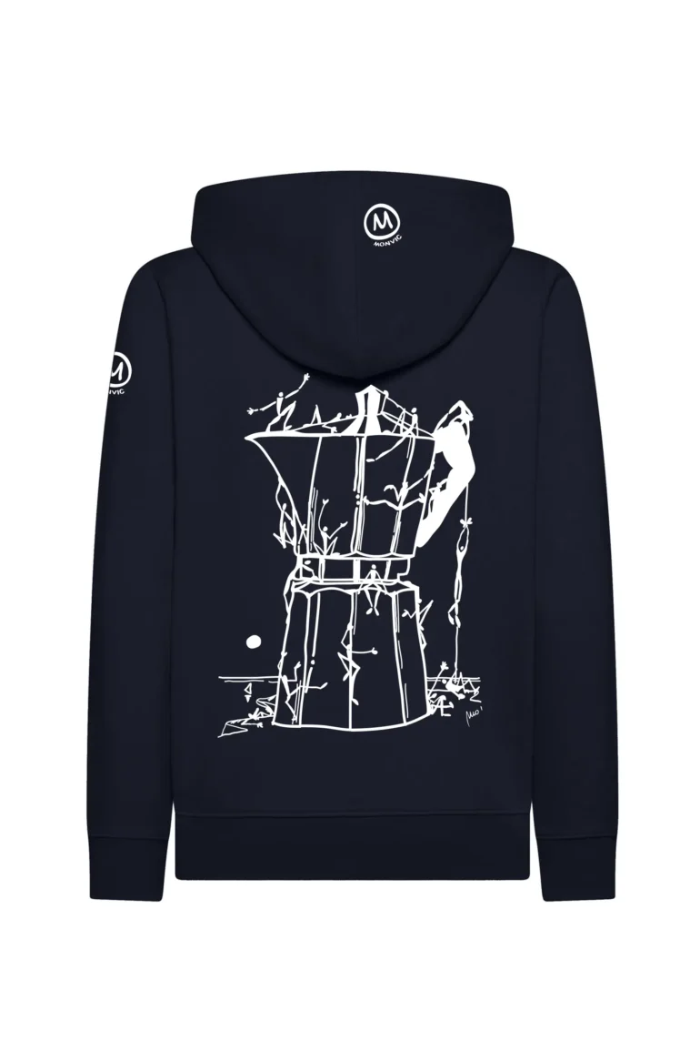 Sweat à capuche zippé unisexe puor l'escalade MOKA Monvic