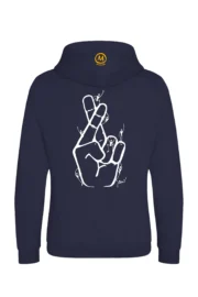 felpa uomo - grafica HOPE - blu navy - NAVAJO PRO - MONVIC