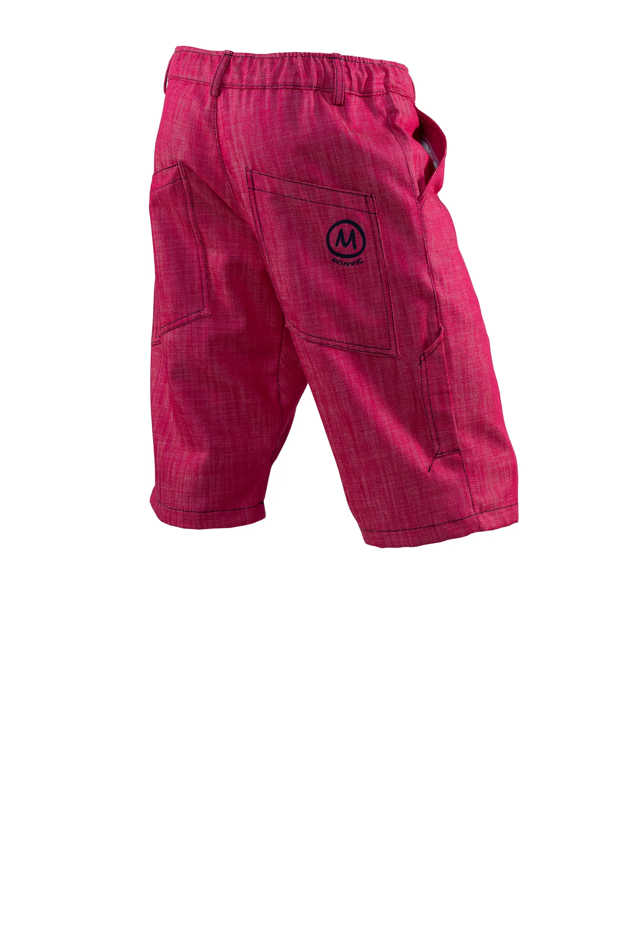 Shorts jeans uomo ALO in denim colorato fucsia – Monvic