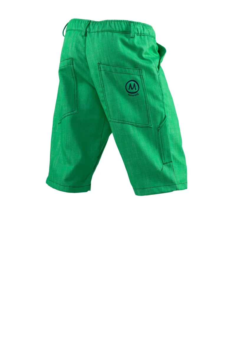 Short en jean homme ALO en denim coloré vert – Monvic